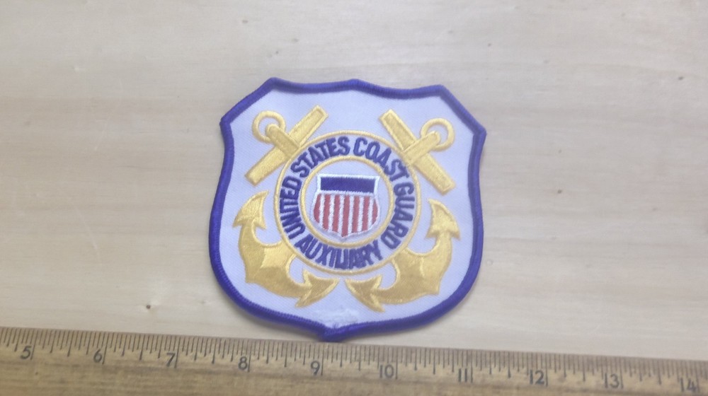 US Coast Guard - Auxiliary Embroidered Patch