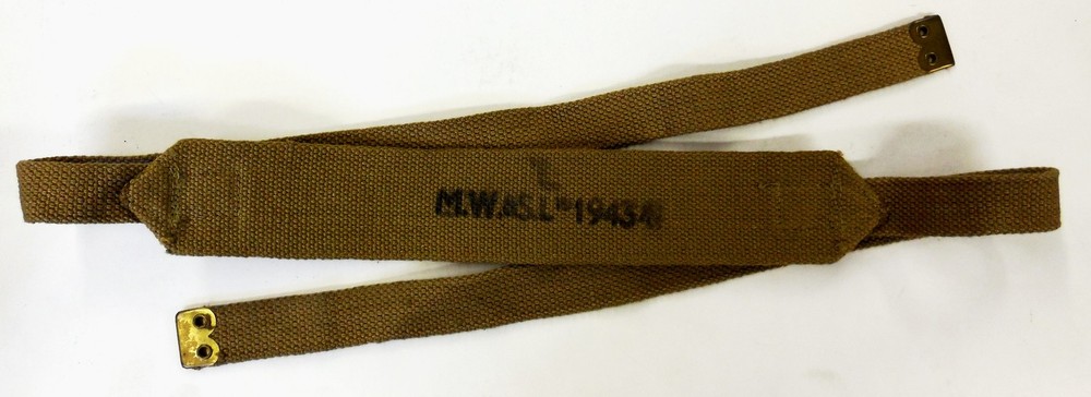 EXCELLENT CONDITION BRITISH CANVAS WW2 P37 BINOCULAR CASE (1943)