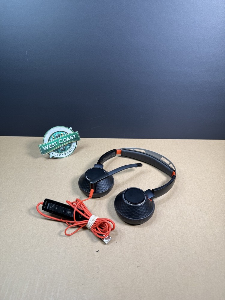 Plantronics Poly DUO C5220T Wired W/C5200 Controller Works Ships Fast!!!