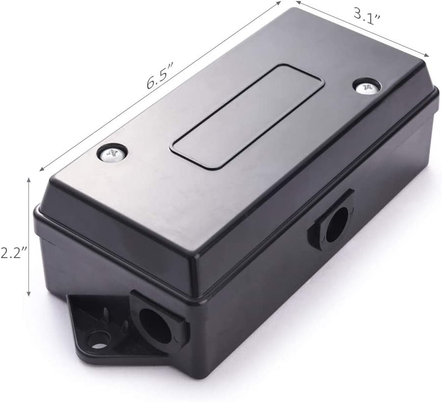 7 Way Electrical Trailer Junction Box 7 Gang Trailer Wire Connection Box Weather
