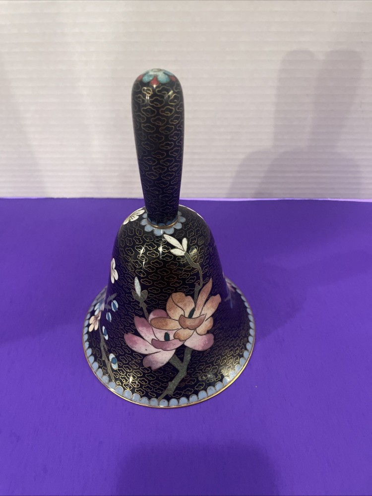 VTG Large Cloisonné Bell