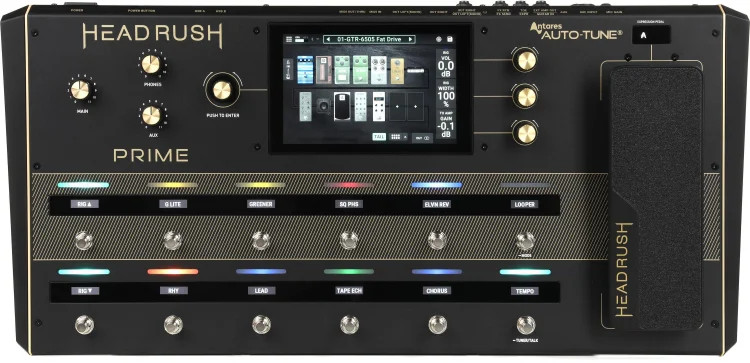 Headrush Prime Guitar Multi-effects/Amp Modeler/Vocal Processor Unit