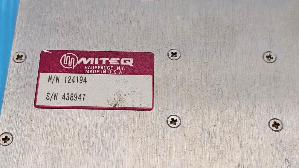 MITEQ 124194 RF Microwave Amplifier