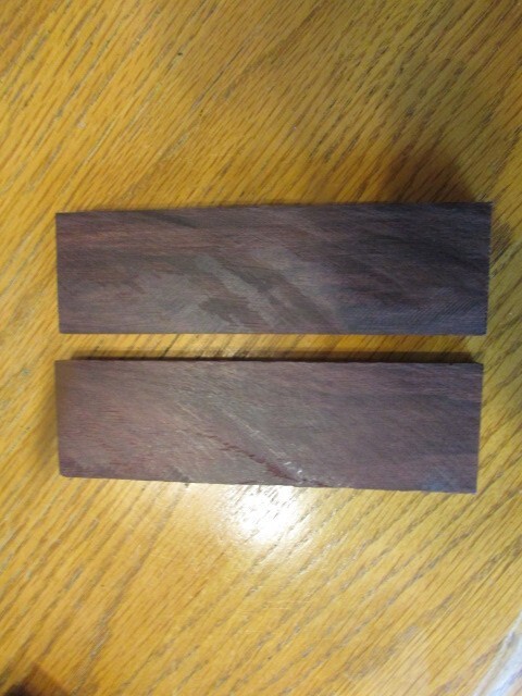 Kingwood  Knife Handle Blanks / Scales 1 pair