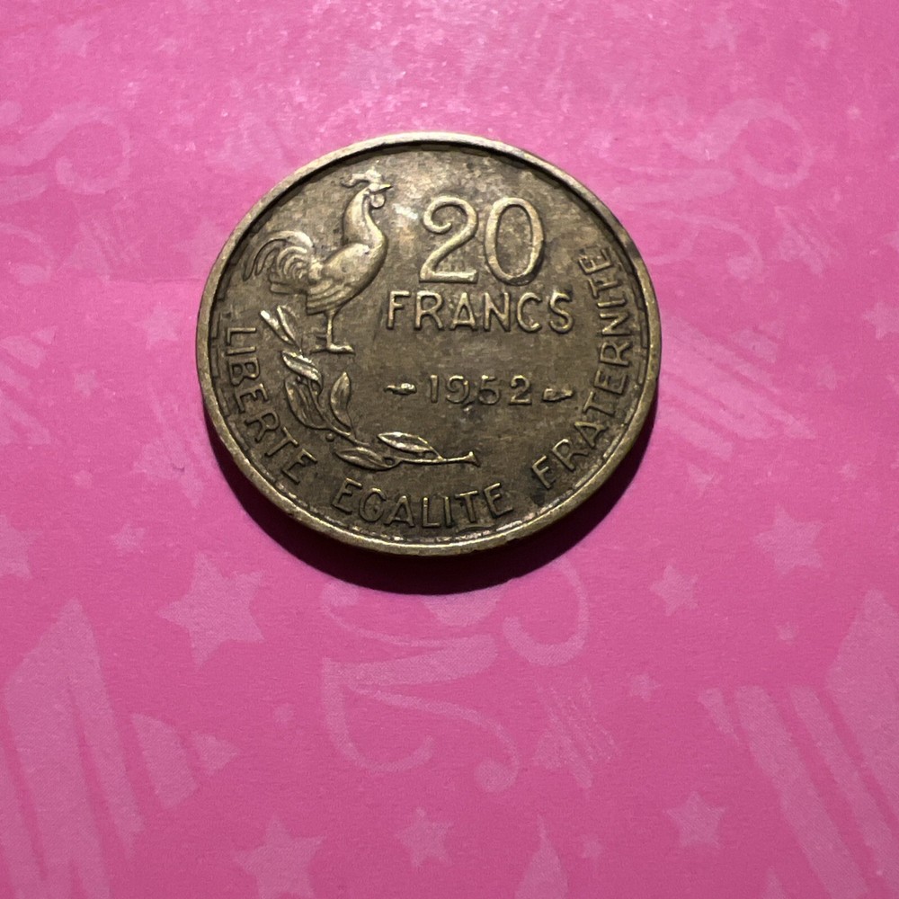 1952 French 20 Francs Coin