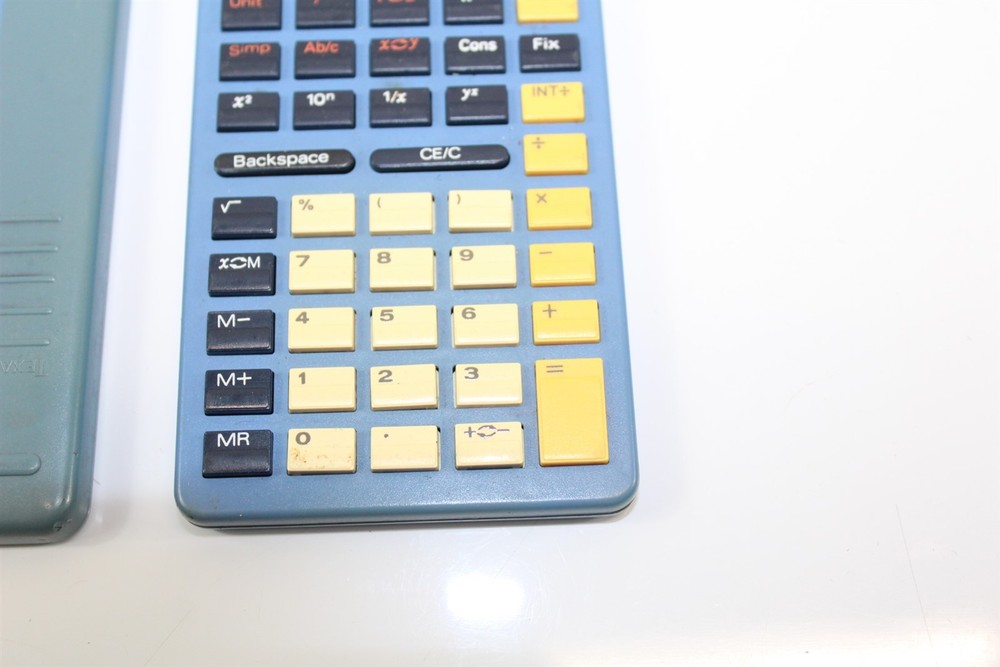 Texas Instruments Math Explorer Calculator Working Vintage