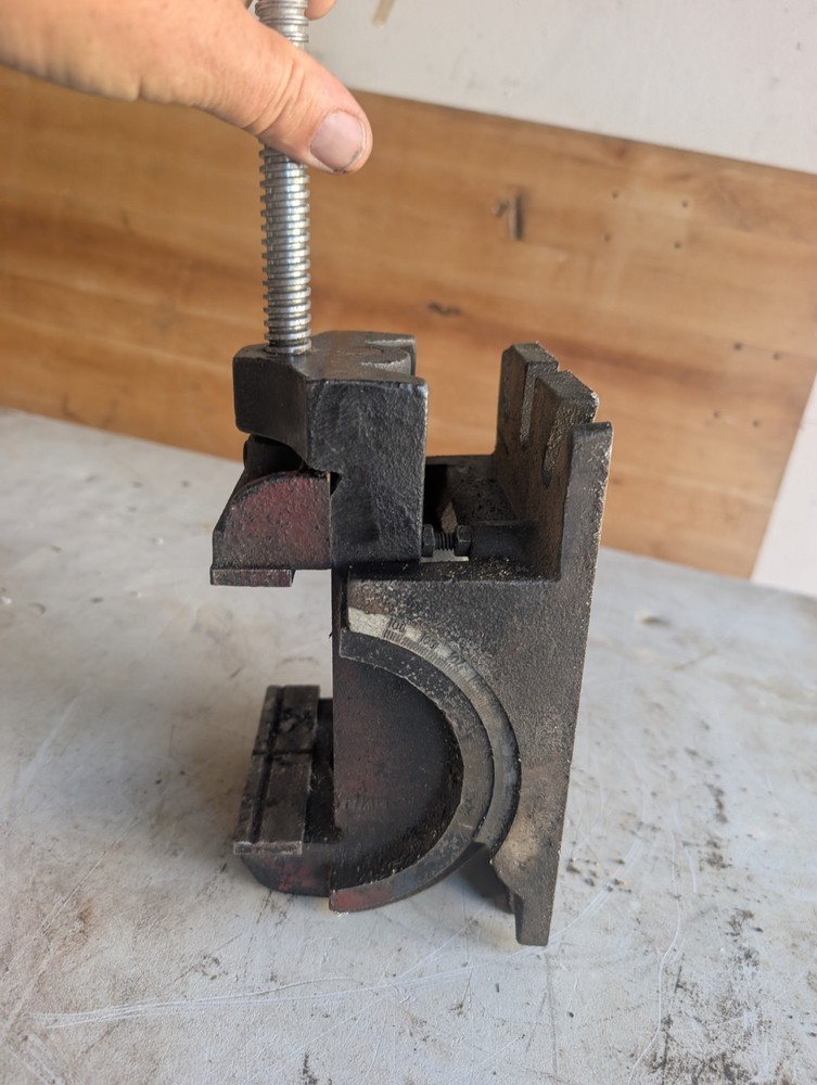Vintage Tilting Vise Tilting Universal Base 4"