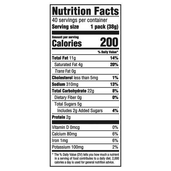 RITZ Cracker Sandwiches, Cheese, 40-count