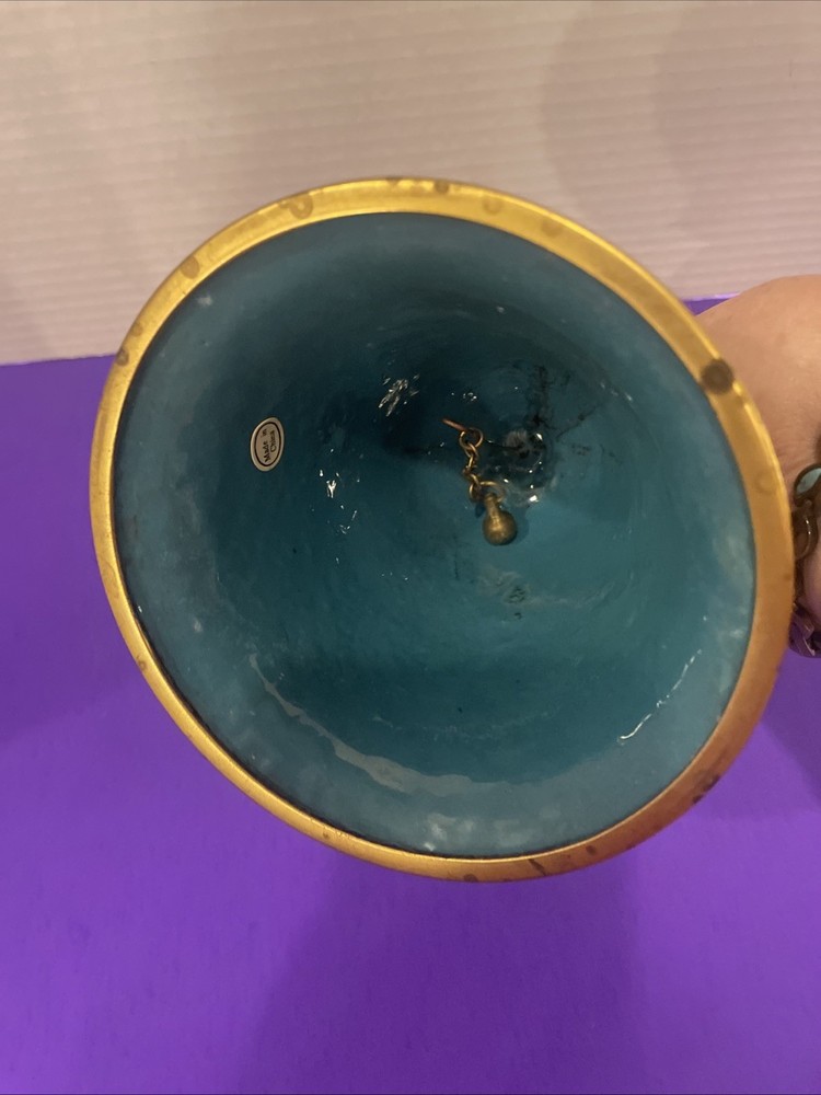 VTG Large Cloisonné Bell