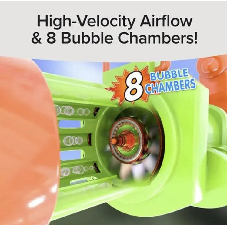 As Seen On TV Battle Bubbles Automatic Bubble Machine 3+~New