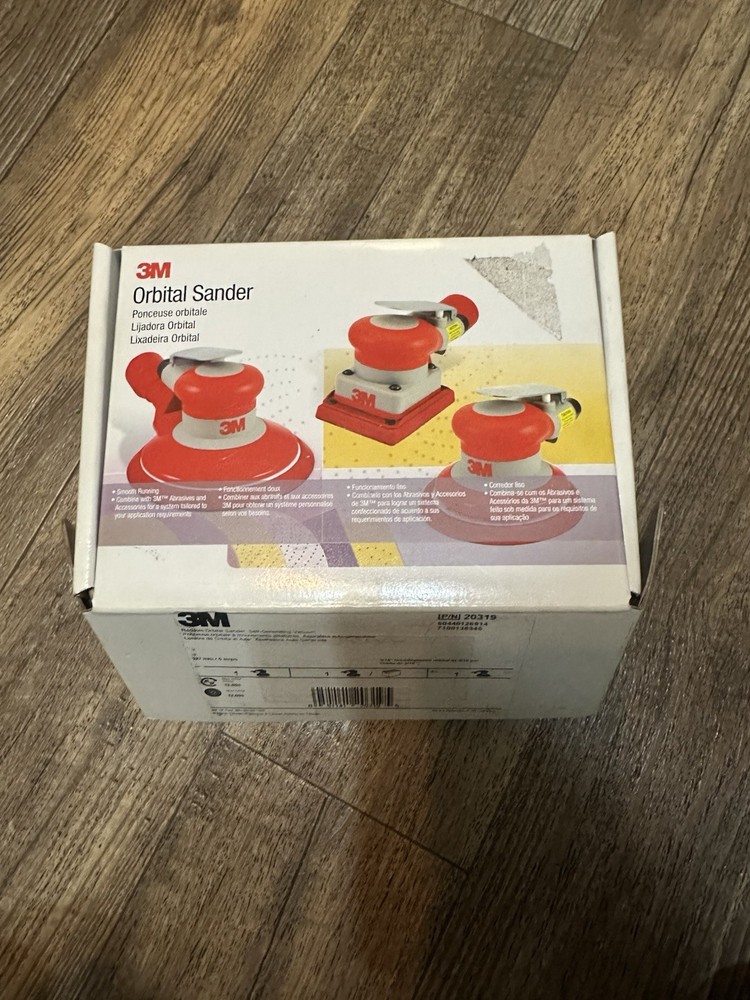 3M 20319 Random Orbital Sander - Red
