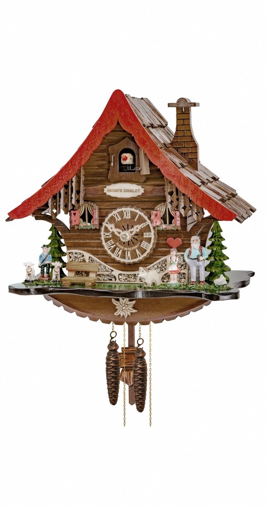 Cuckoo Clock Black Forest house  EN 4713 NEW