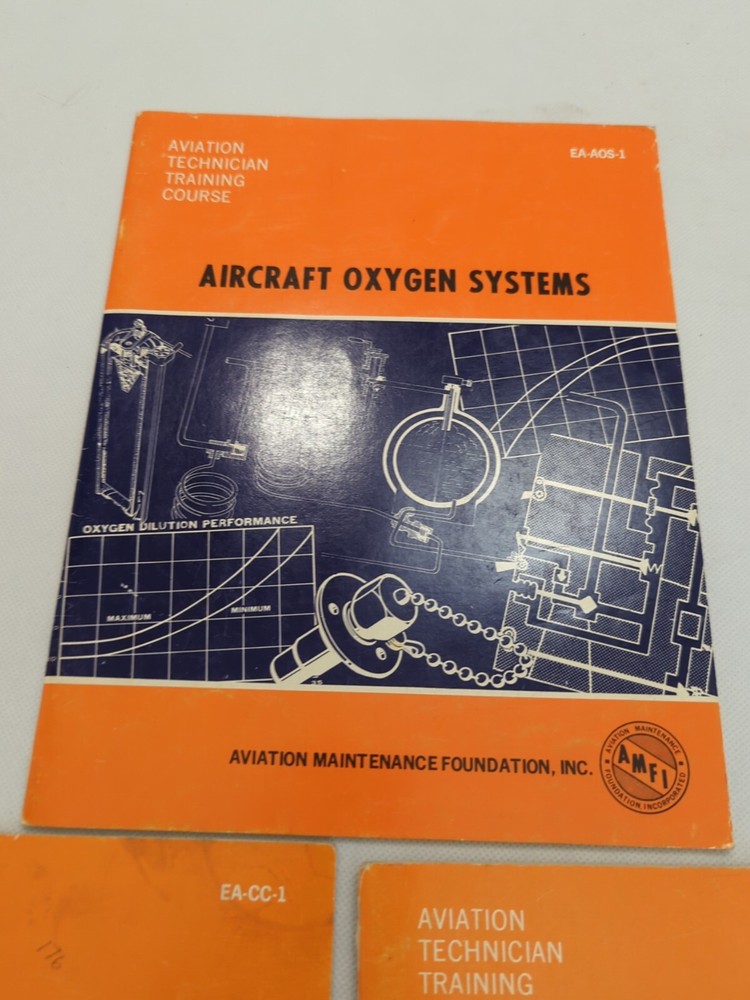 Aviation Technician Training Course Lot Oxygen Systems, Corrosion, Painting