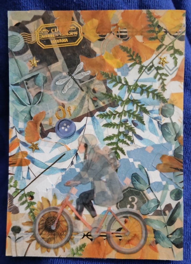 ACEO Mixed Media Collage Art – Original Signed