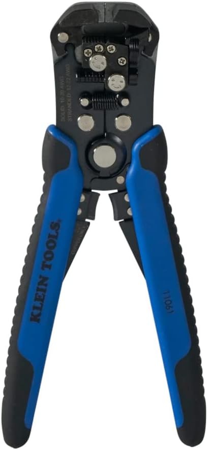 Klein Tools 11061 Self-Adjusting Wire Stripper / Cutter, Blue/Black