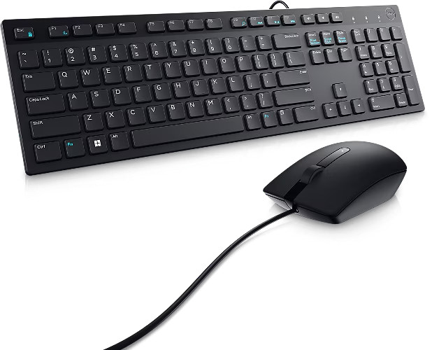 Dell Desktop Computer Wired Mouse with KB216 Wired Keyboard