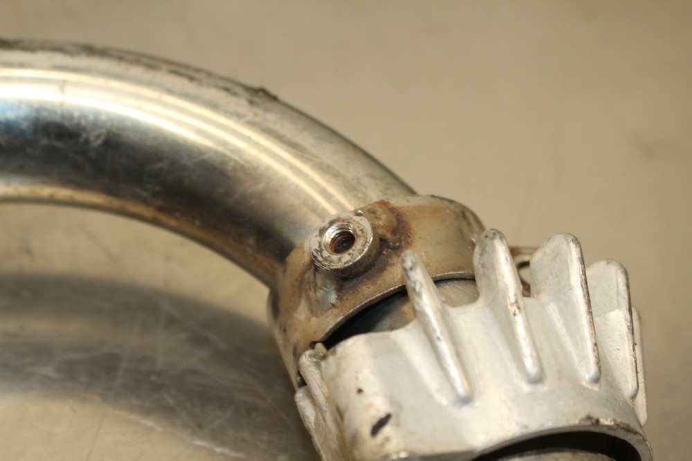 1978 Honda CX500 EXHAUST HEADER PIPE PAIR A420