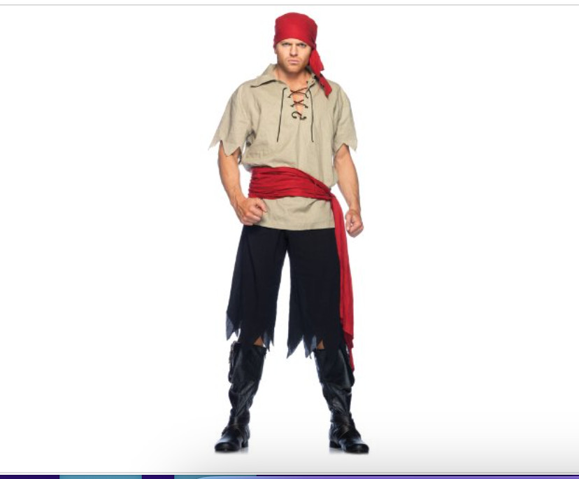 4PC.Cutthroat Pirate, M/L