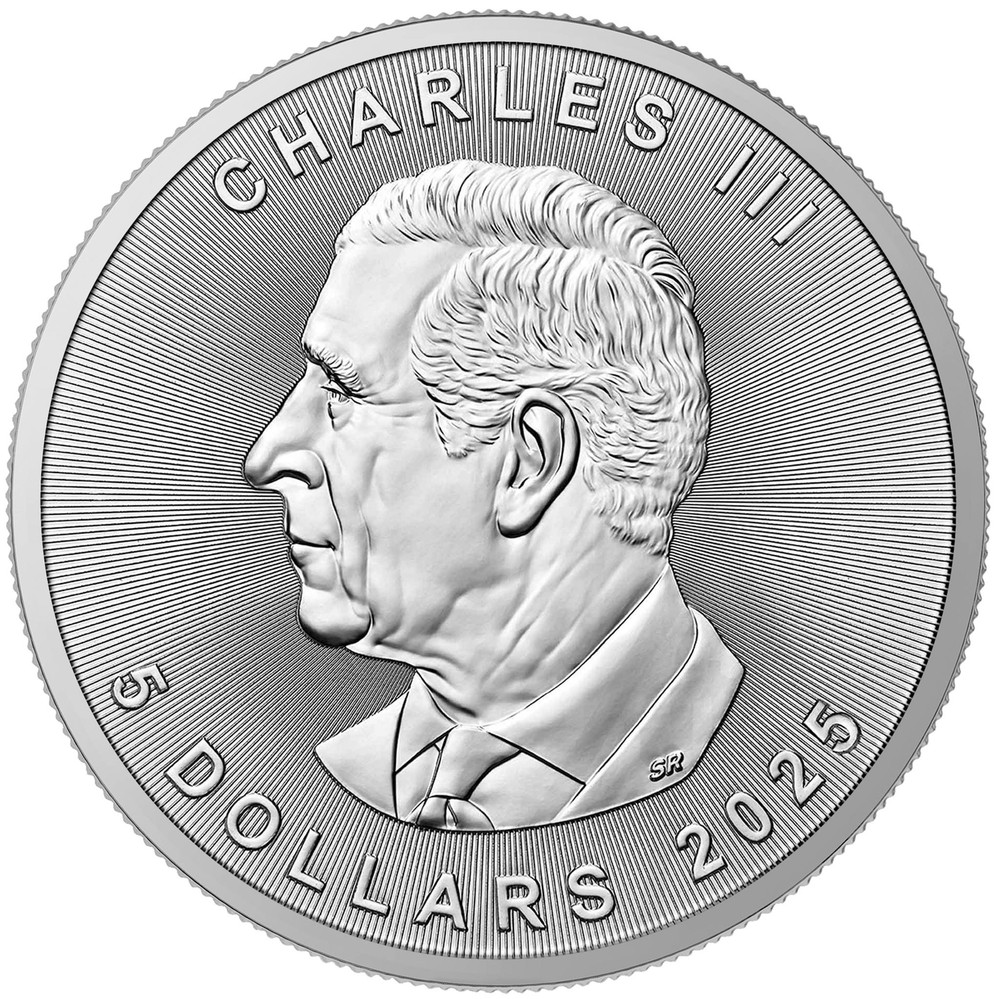 Canada 2025 Maple Leaf Anubis Edition 1 oz Colorized Silver Art Coin
