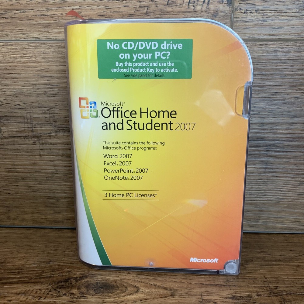MICROSOFT OFFICE HOME AND STUDENT 2007