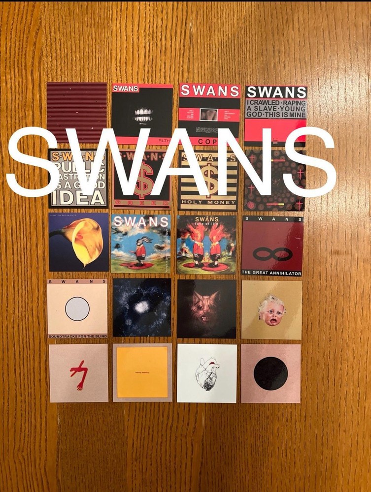 Swans fridge magnets