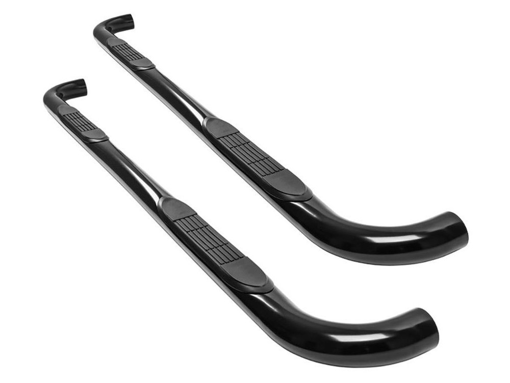 Ionic 3" Black Nerf Bars Fits 1984-2001 Jeep Cherokee