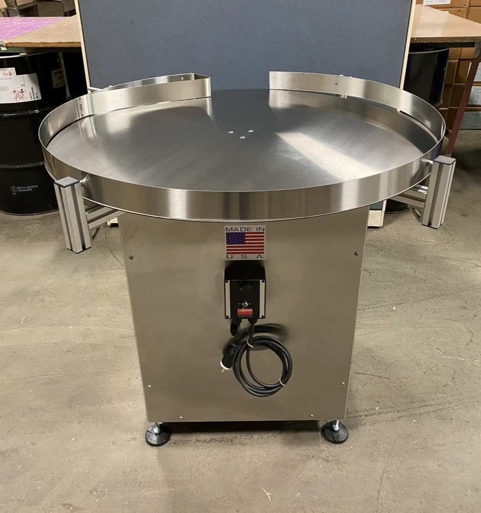 60" Rotary Accumulation Table/Collecting Table NEW!