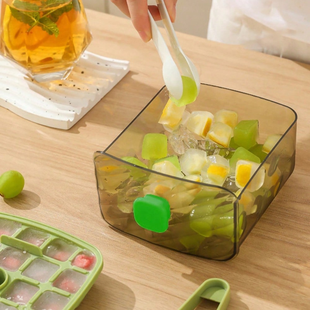 Extra-Large 48-lce Cube Maker with Easy Glide Double Layer Food-Grade Tray