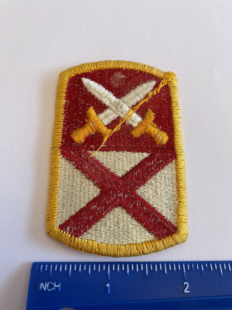 US Army 167th Support Command Patch Full Color Patch Sustainment INV5534