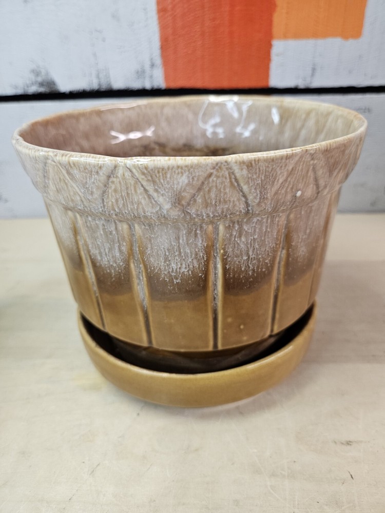 Caleramics Drip Glaze Planters