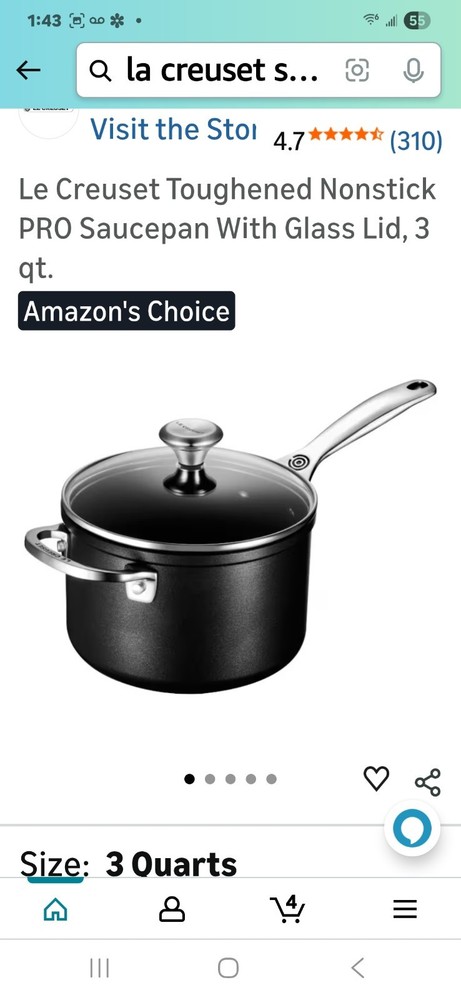 La Creuset Sauce Pan Set 8 Piece