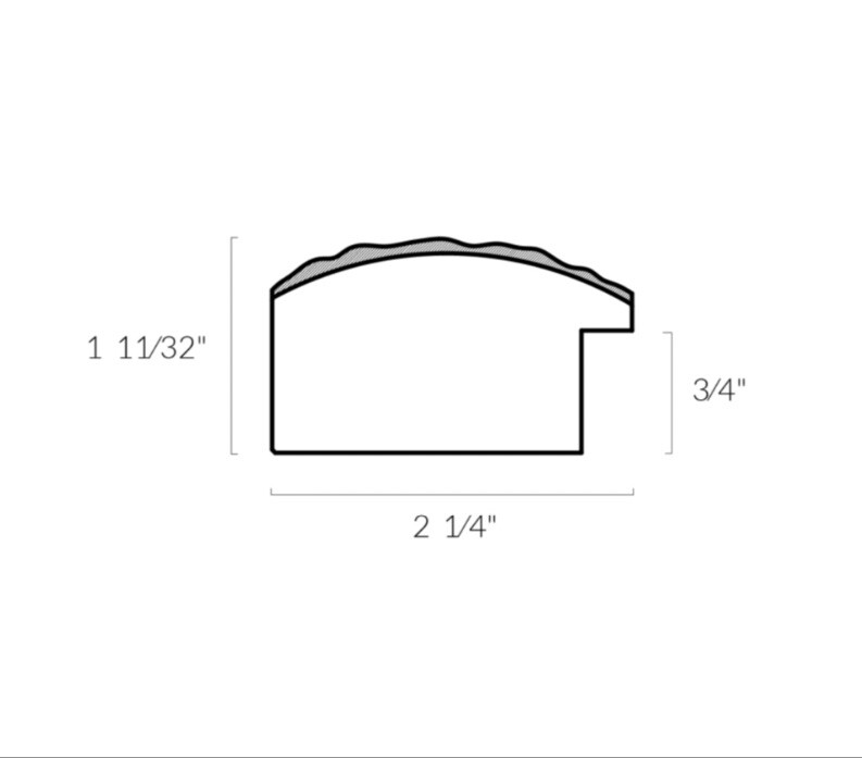 Birch Woods Frame Moulding (Wood) 18ft Bundle