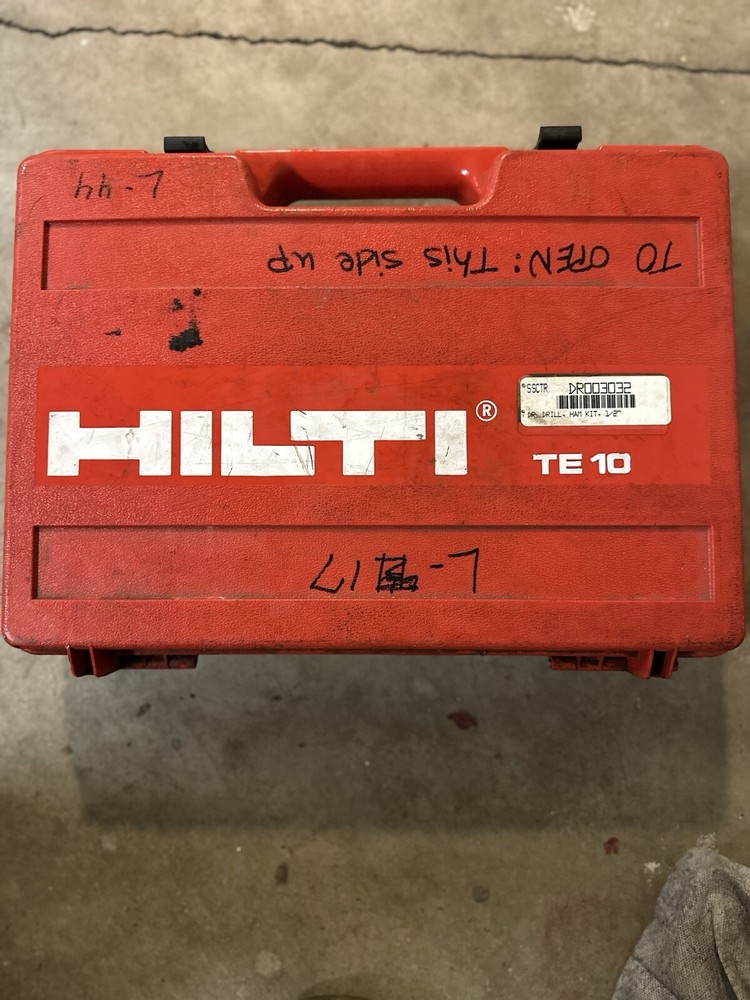 Hilti TE-10 Rotary Hammer & Drill