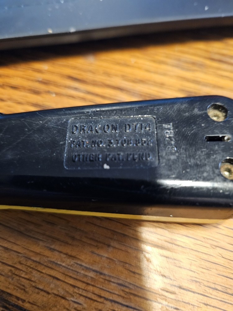 Harris-Dracon D714 Punch down Impact Tool Spring Loaded Reversible Blade