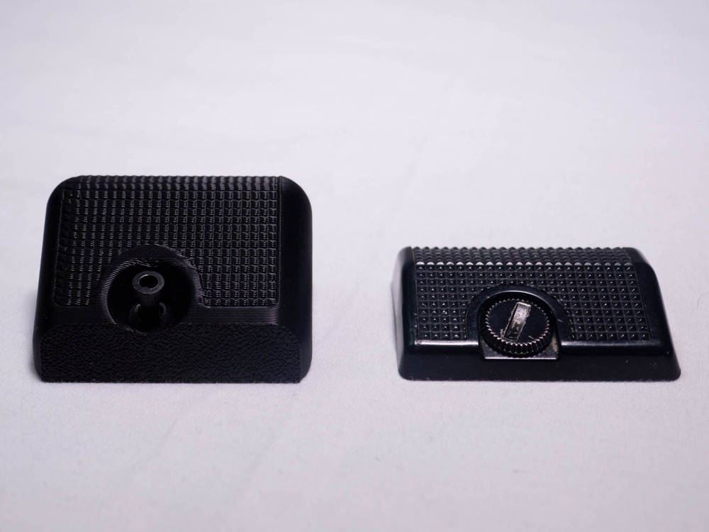 3D Printed Upgraded Finger Grip Front Battery Cover For A-1 and AE-1 Program