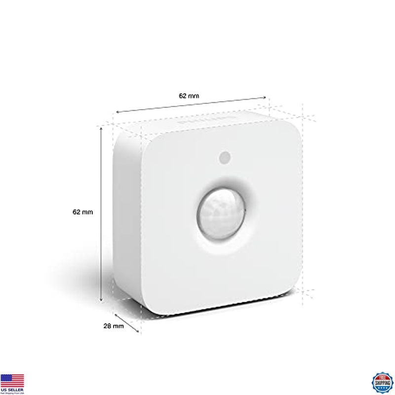 Philips Hue Indoor Motion Sensor - Smart Lighting (Requires Hue Hub, Easy Setup)