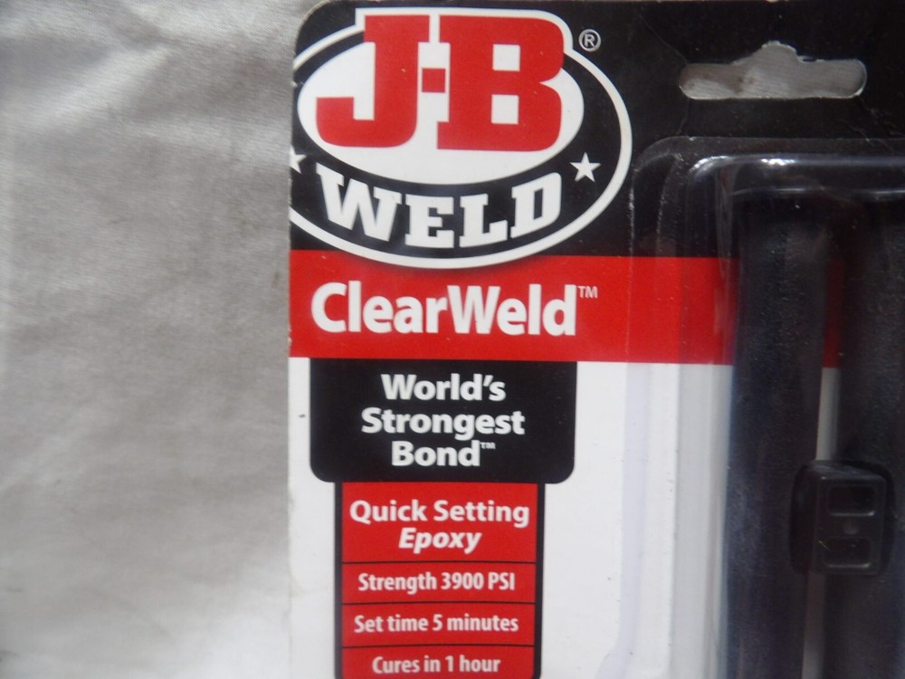 J-B Weld ClearWeld Quick-Setting Epoxy 50114H