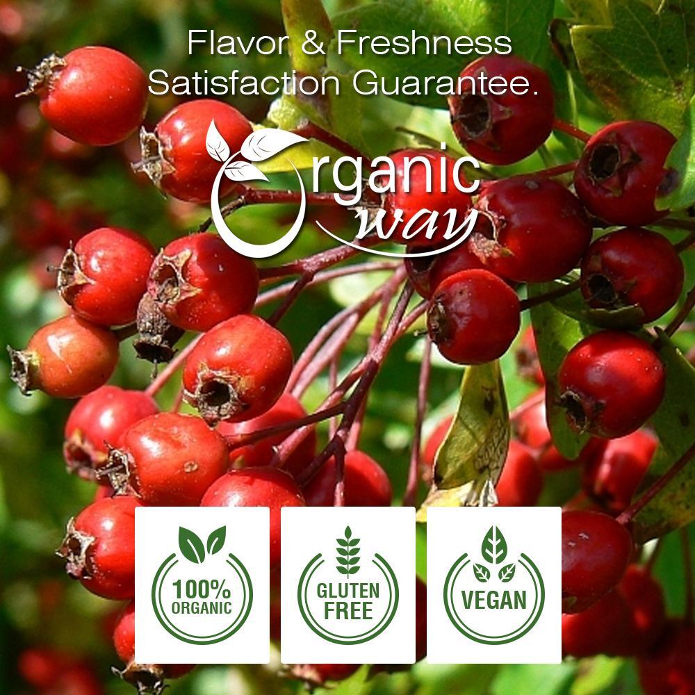 Organic Hawthorn Berry Powder