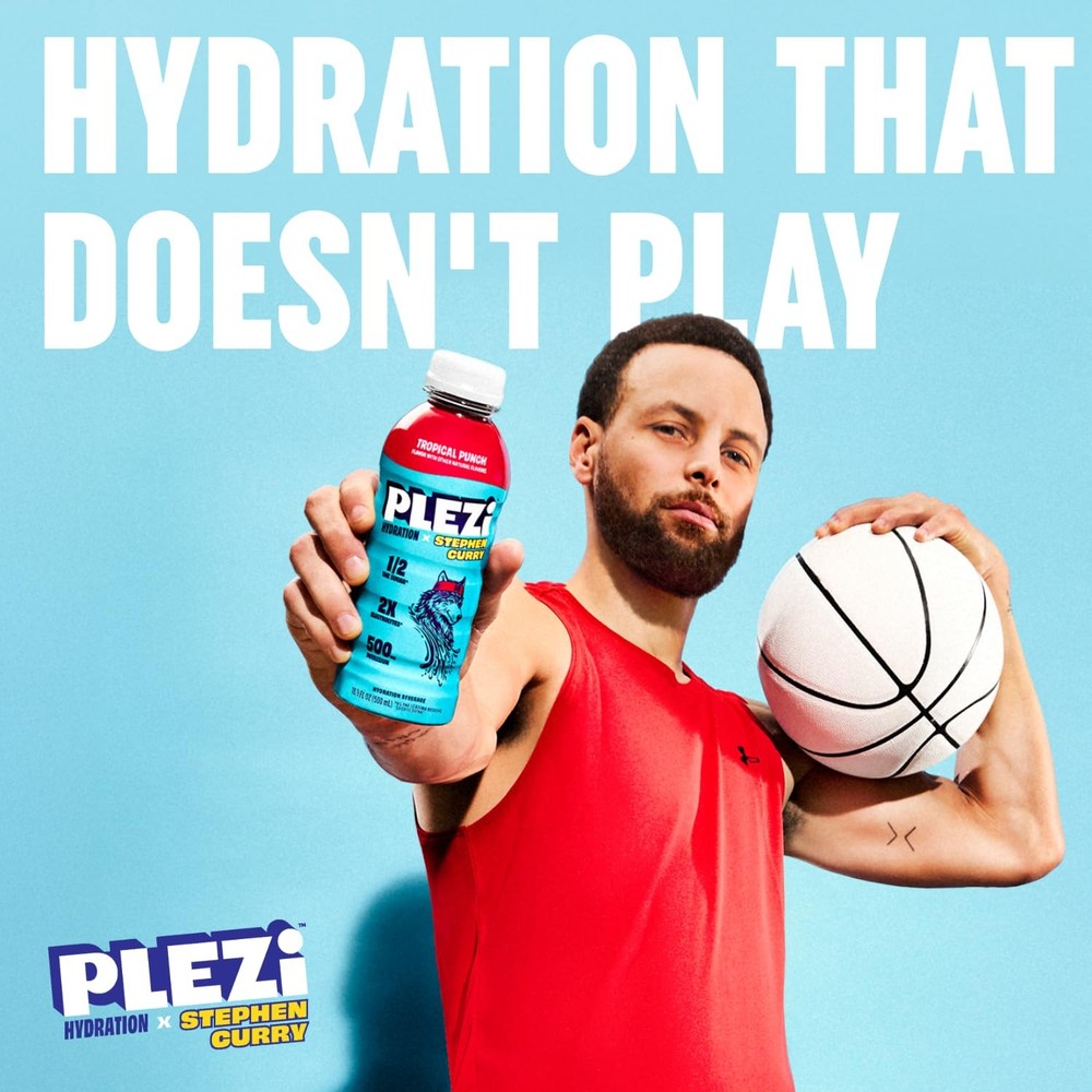 Tropical Punch Hydration Drink with 2X Electrolytes - Low Sugar - 12 Pack