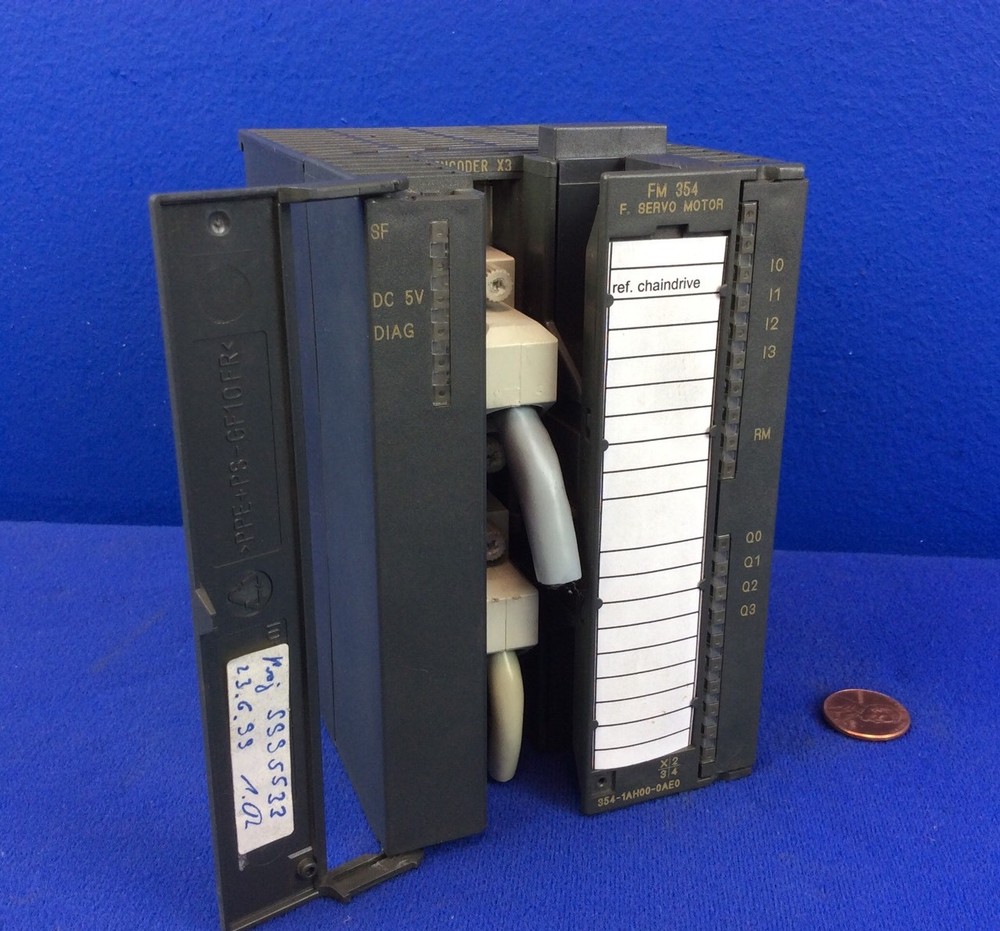 SIEMENS SIMATIC 6ES7 354-1AH00-0AE0 SERVO POSITIONER MODULE