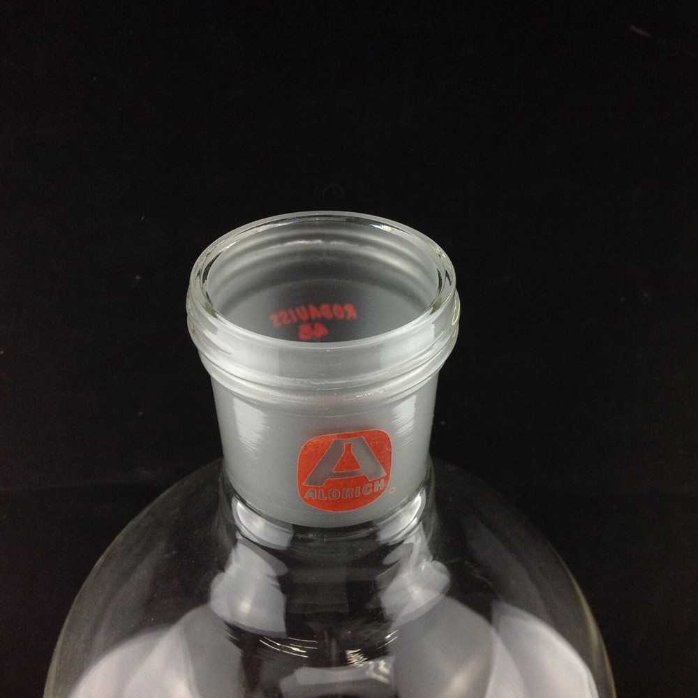 Aldrich 500 ml Chromatography Flask Rodaviss 45 Threaded End