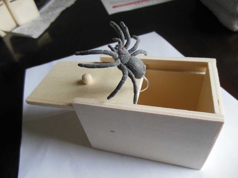 Wood  Box * Surprised / PRANK *   Free  Shipping