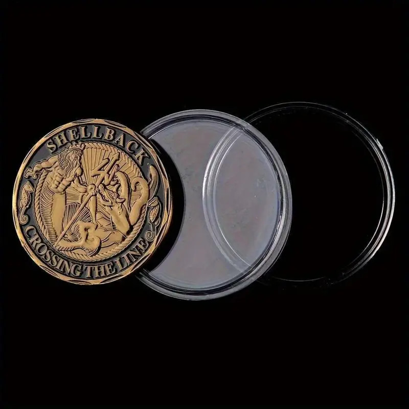 Navy Shellback Challenge Coin Collectable Commemorative Military