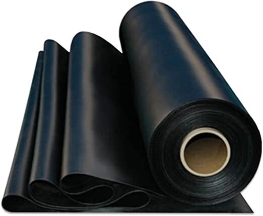 Neoprene Rubber Sheet Solid 1/2" Thk x 12" x 12" Square Ft Pad 60 Duro Std