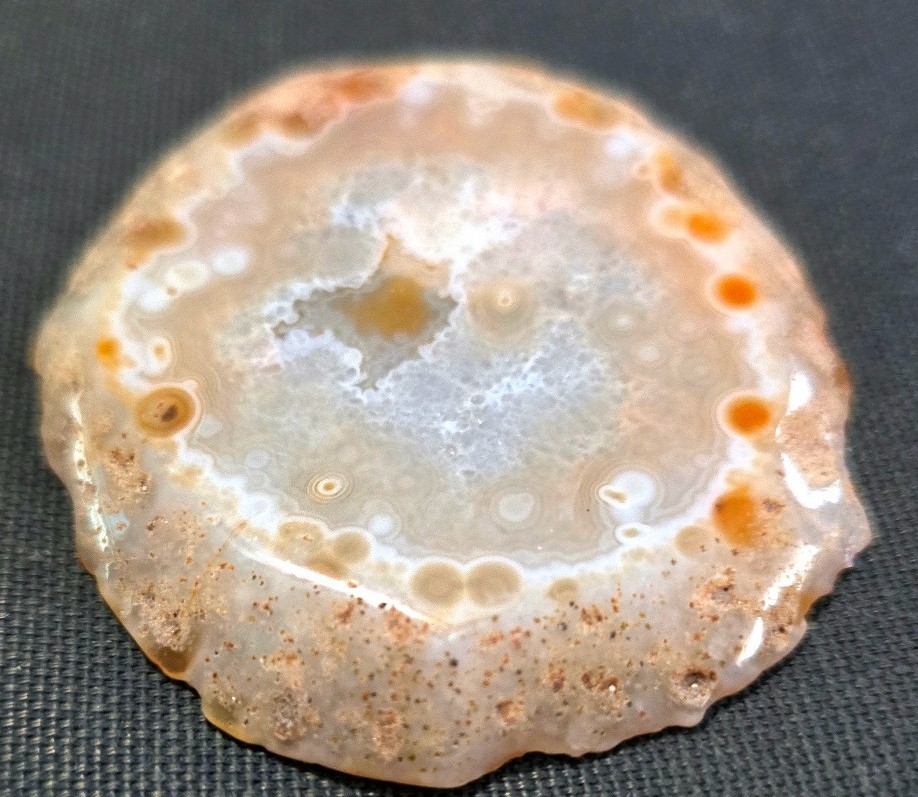 Polished Rock Geode Slice