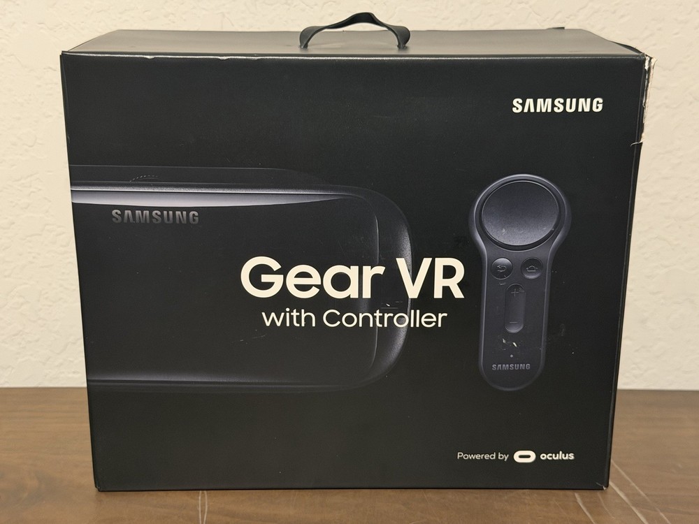 Samsung Gear VR With Controller Powered by Oculus Galaxy For S8 S7 Note6 SM-R324