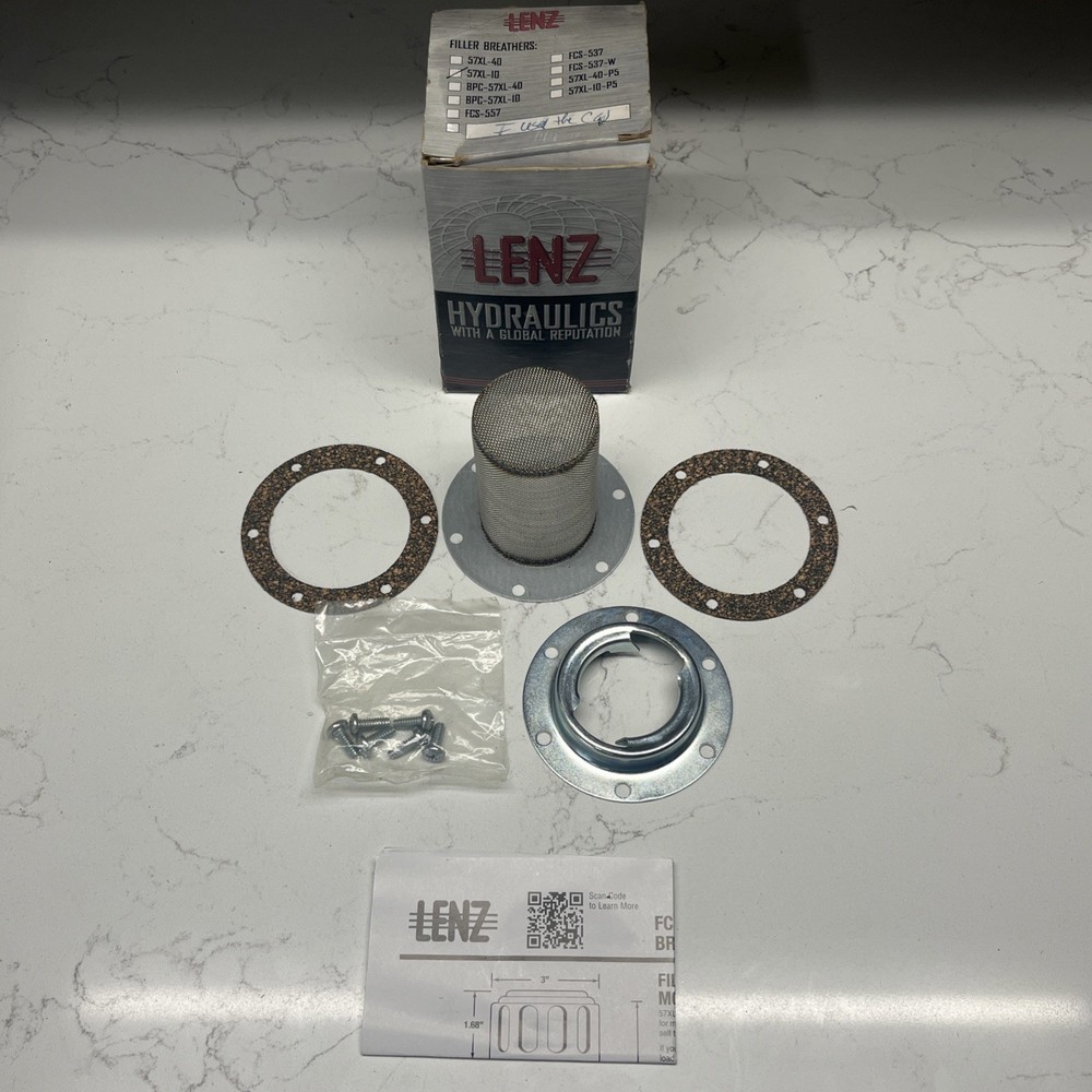 GENUINE LENZ HYDRAULIC 57XL-10 *MISSING CAP*