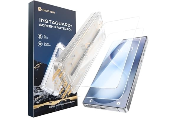 MAGIC JOHN 2PACK 3rd Gen for Samsung Galaxy S26 Ultra Screen Protector, One-Pull