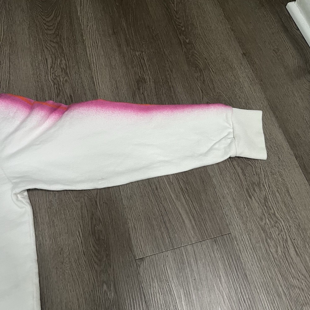 Size Medium - Palm Angels Sprayed Palm Tree White Multi - 100% AUTHENTIC