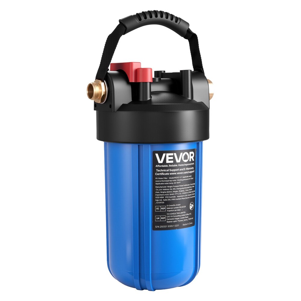 RV Water Filtration System Drinking Water Filter System Replaceable Cartri